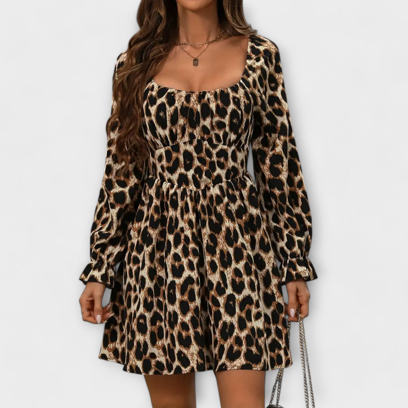 Mona | Enchanting Leopard Dress