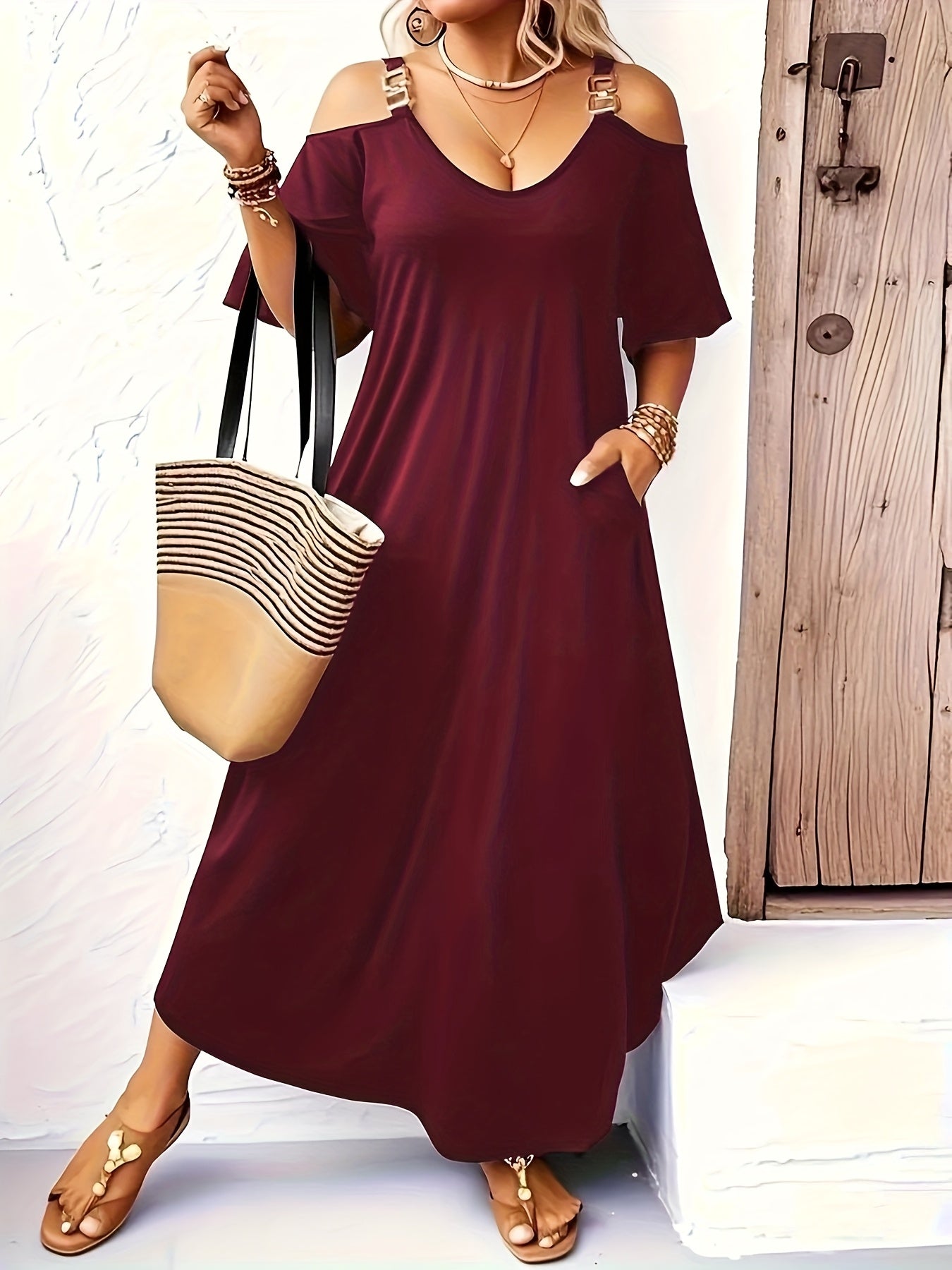 Bobby | Elegant Tummy Smoothing Dress with Pockets