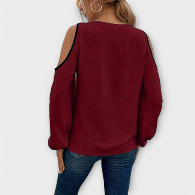 Scarlett | Color Block Blouse