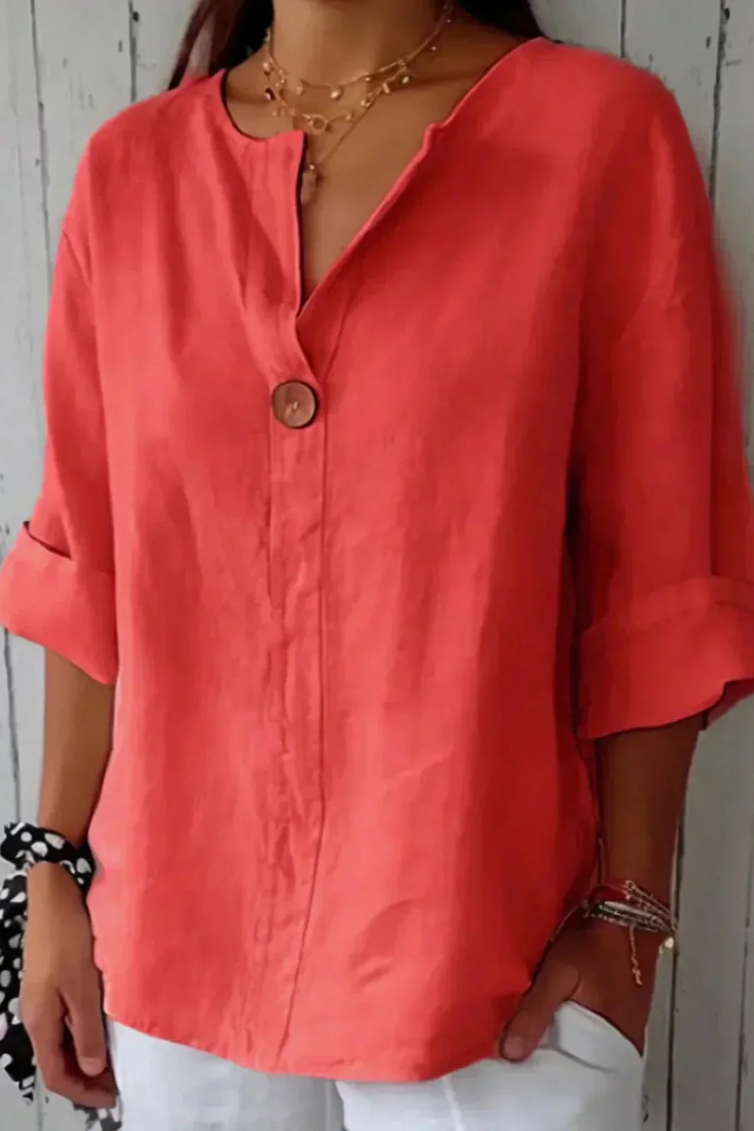 Morgan & Stella Vermont™ | Relaxed Linen Top