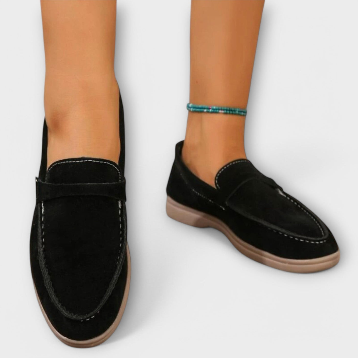 Mary |  Suede Loafers