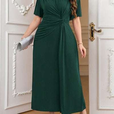 Patrice | Plus Size Elegant A-Line Midi Dress
