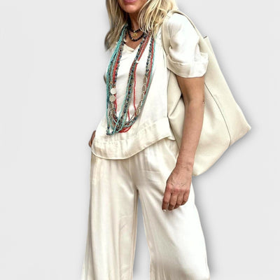 Didi | Blouse and Pants Hazel Elysian Elegance