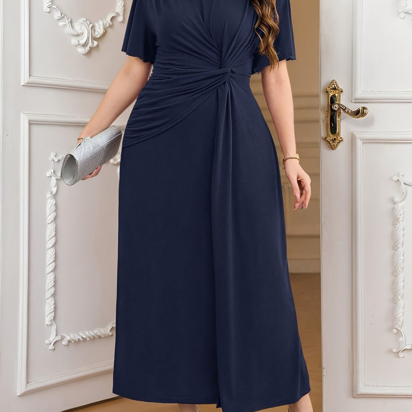 Patrice | Plus Size Elegant A-Line Midi Dress