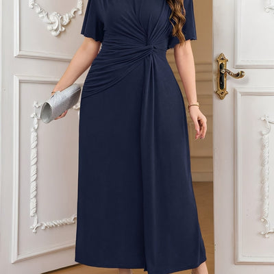 Patrice | Plus Size Elegant A-Line Midi Dress