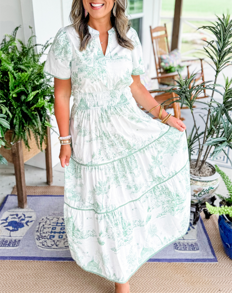 Morgan & Stella Vermont™ | Classic Toile Maxi