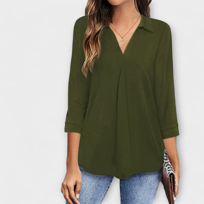 Jessica | relaxed blouse with V-neck