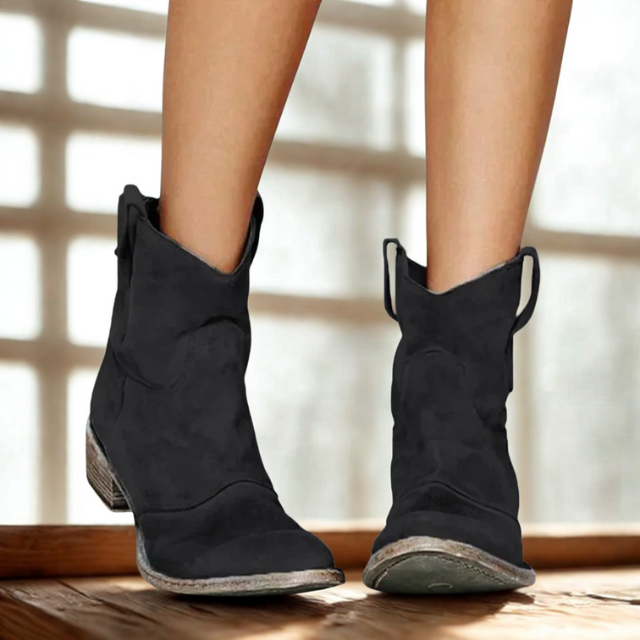 Sophia | Suede Cowboy Boots