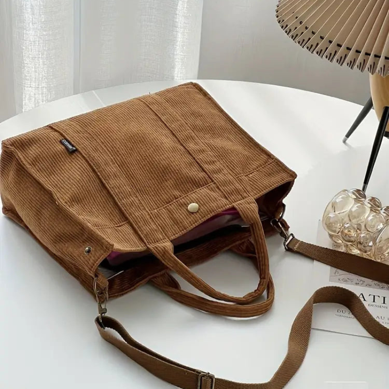 Emily | Crossbody Corduroy Bag