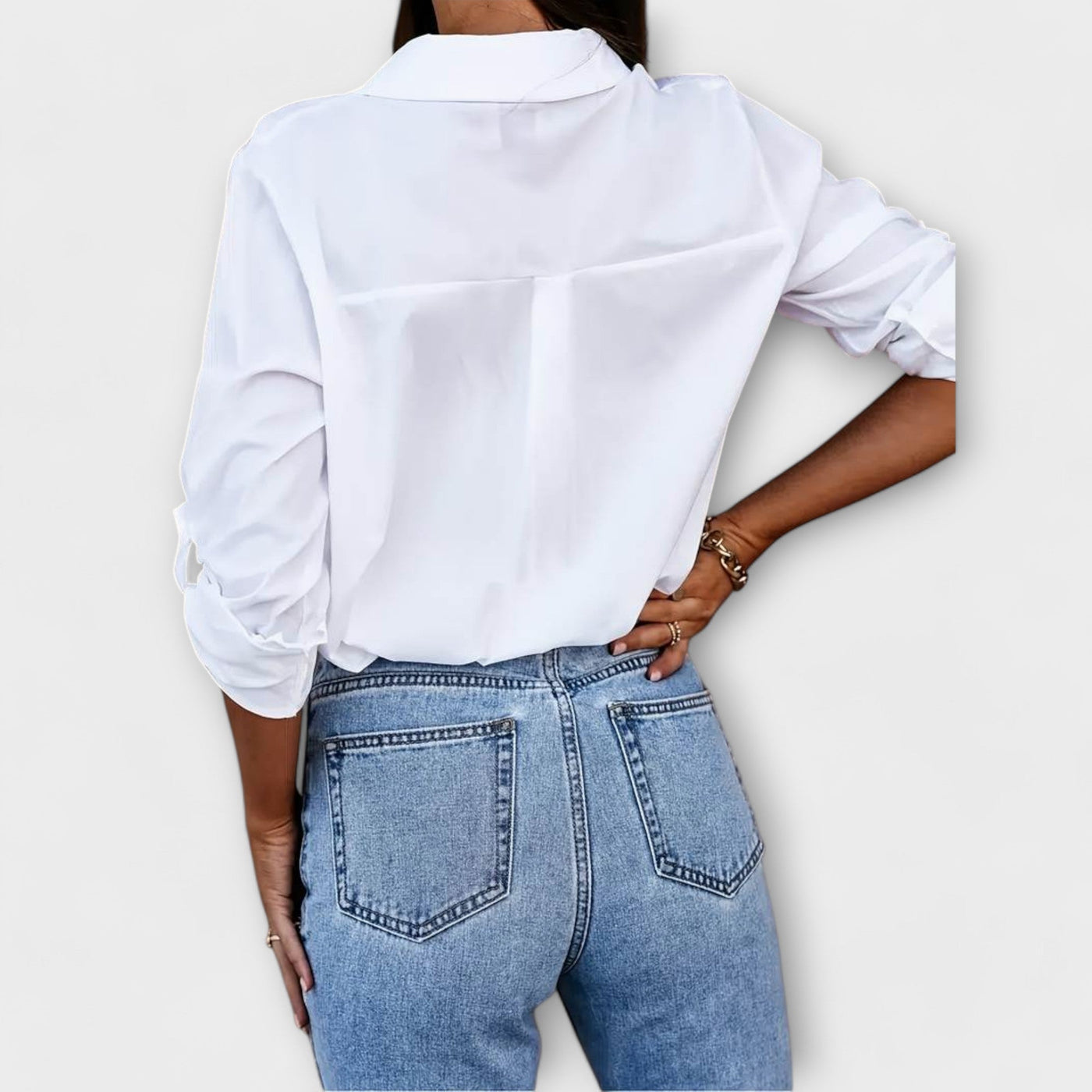 Jessica | relaxed blouse with V-neck
