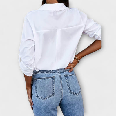 Jessica | relaxed blouse with V-neck