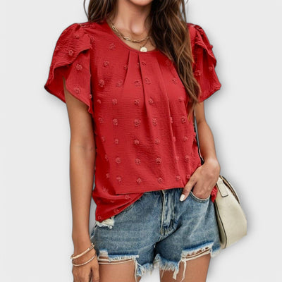 Charlotte | The Perfect Swiss-Dot Blouse