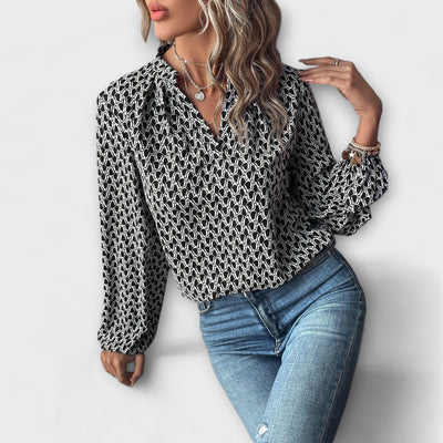 Florinda | Relaxiva Blouse with Pattern