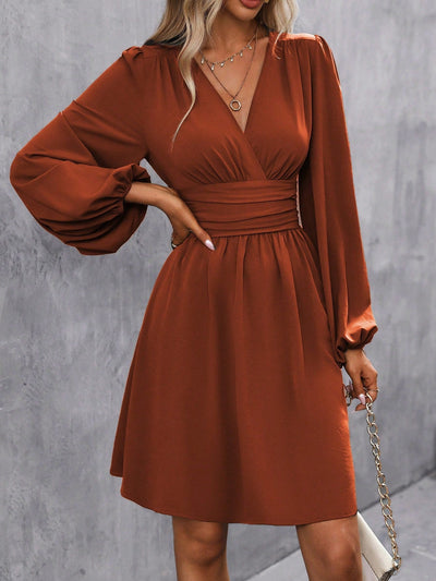 Estelle | Elegant Pleated Midi Dress