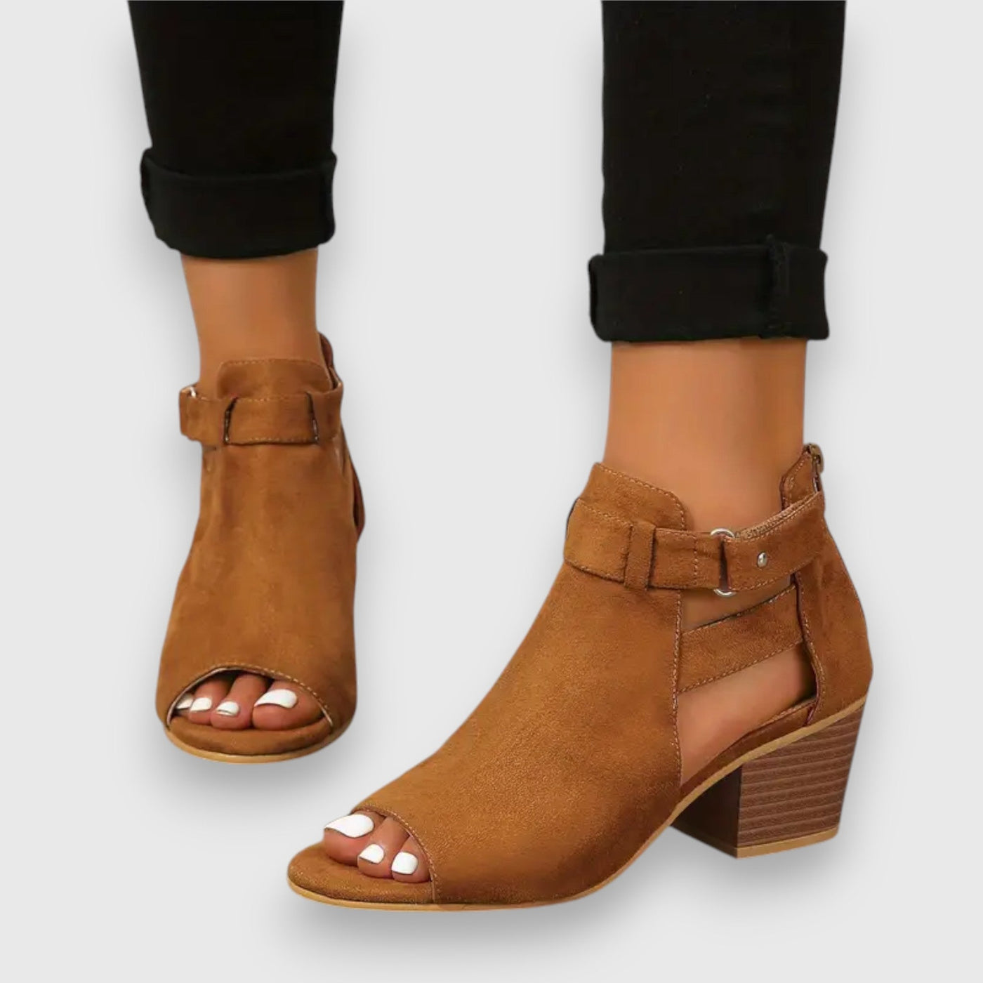 Nadine | Sandals with Thick Heels