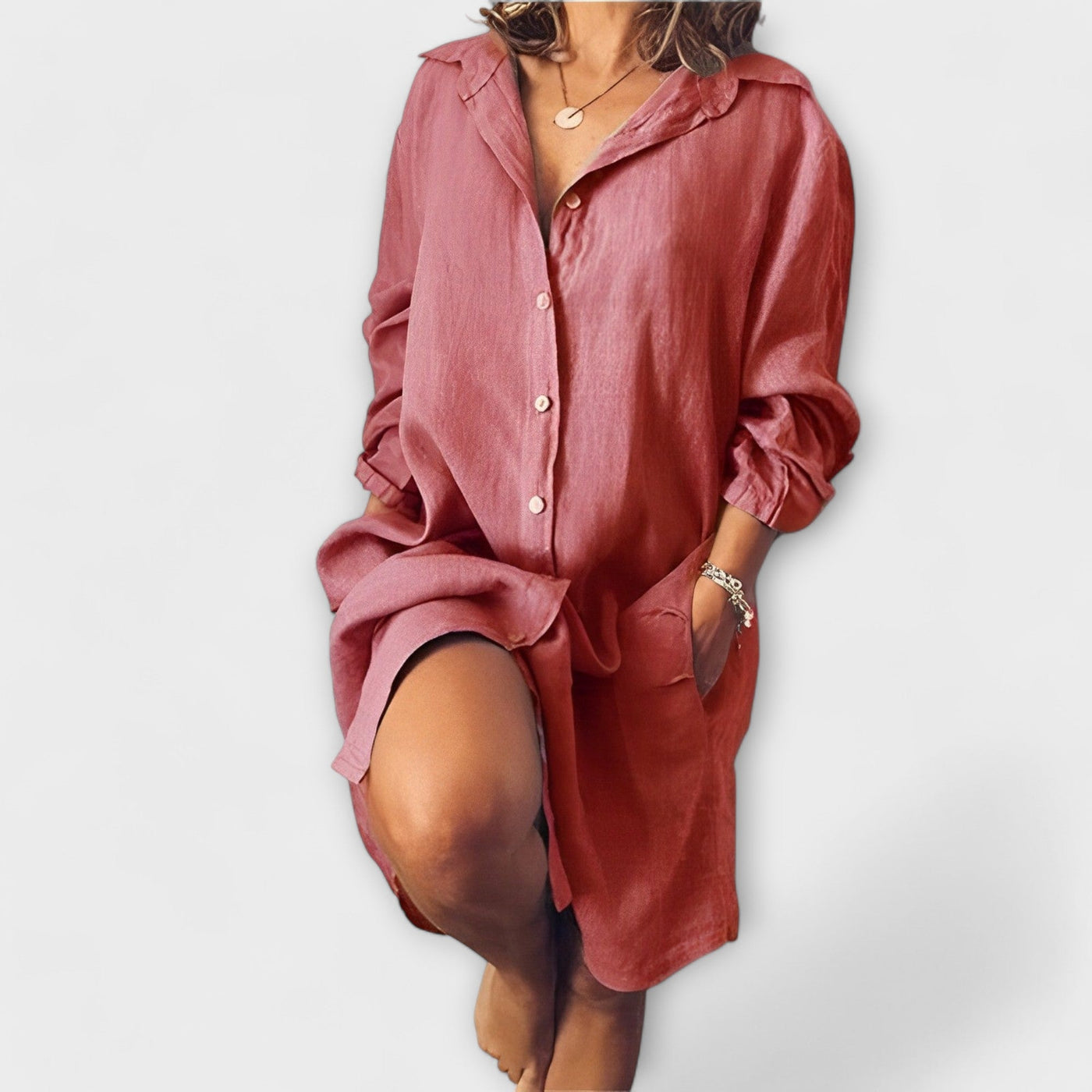 Dianne | Casual linen blouse