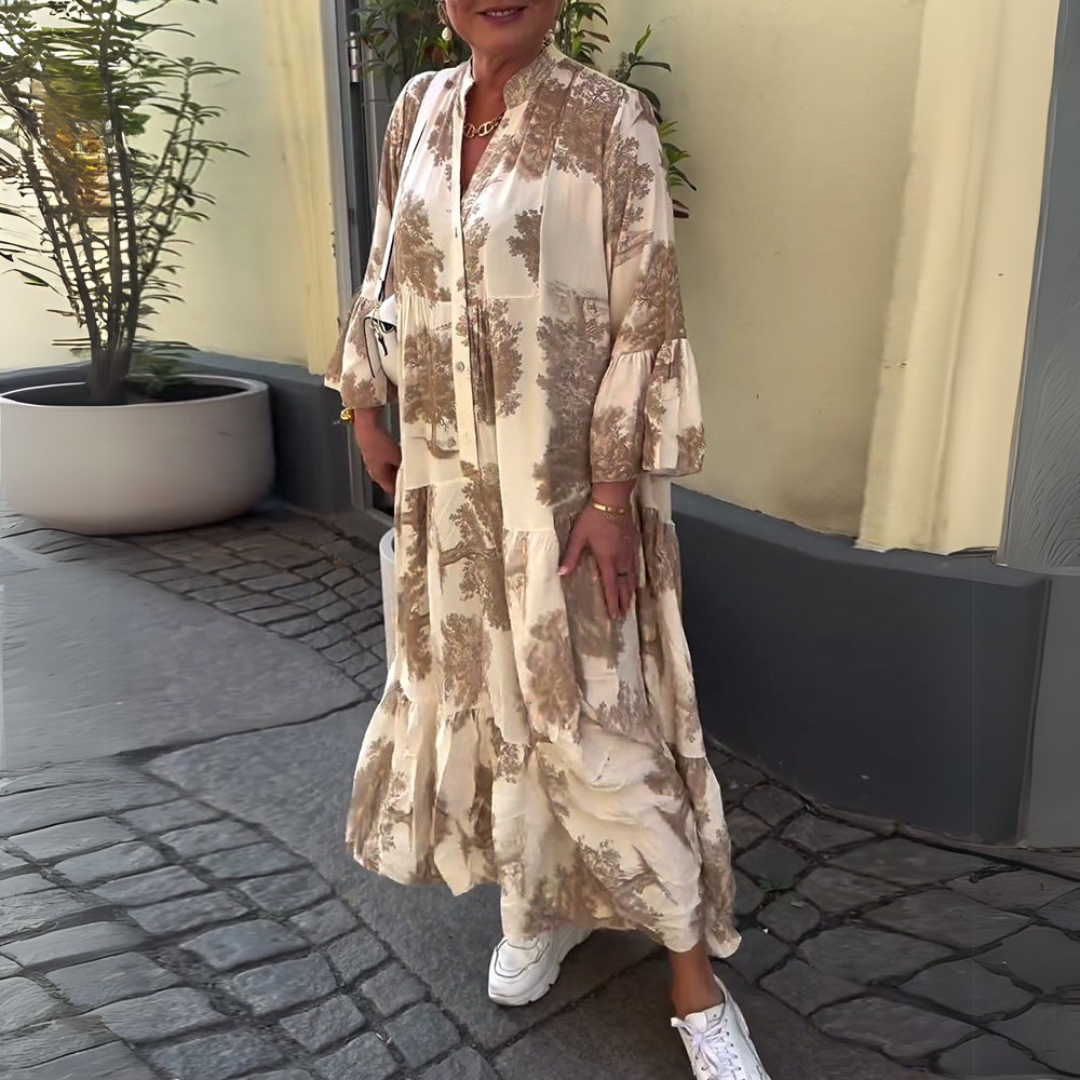 Janice | Stylish Floral Maxi