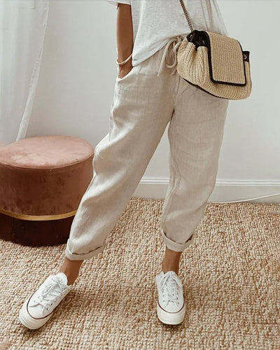 Morgan & Stella Vermont™ | Elegant Cotton Pants