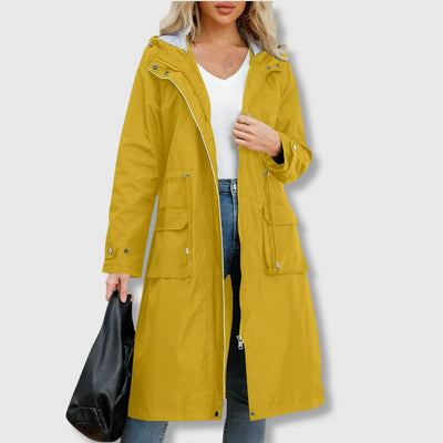 Elisabeth | Hooded trench coat