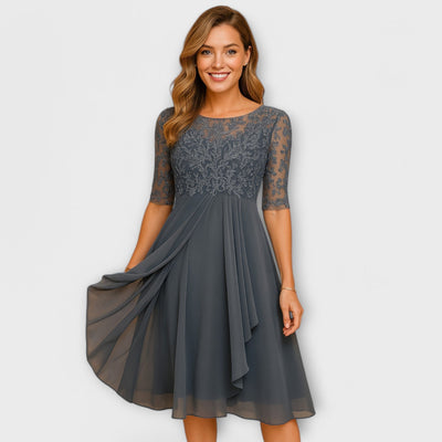 Karla | Elegant Lace Midi Dress