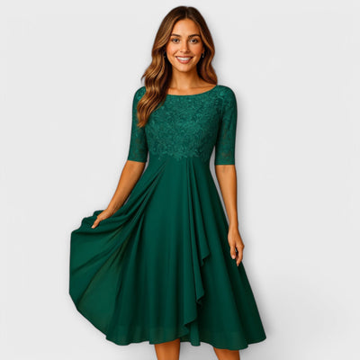 Karla | Elegant Lace Midi Dress