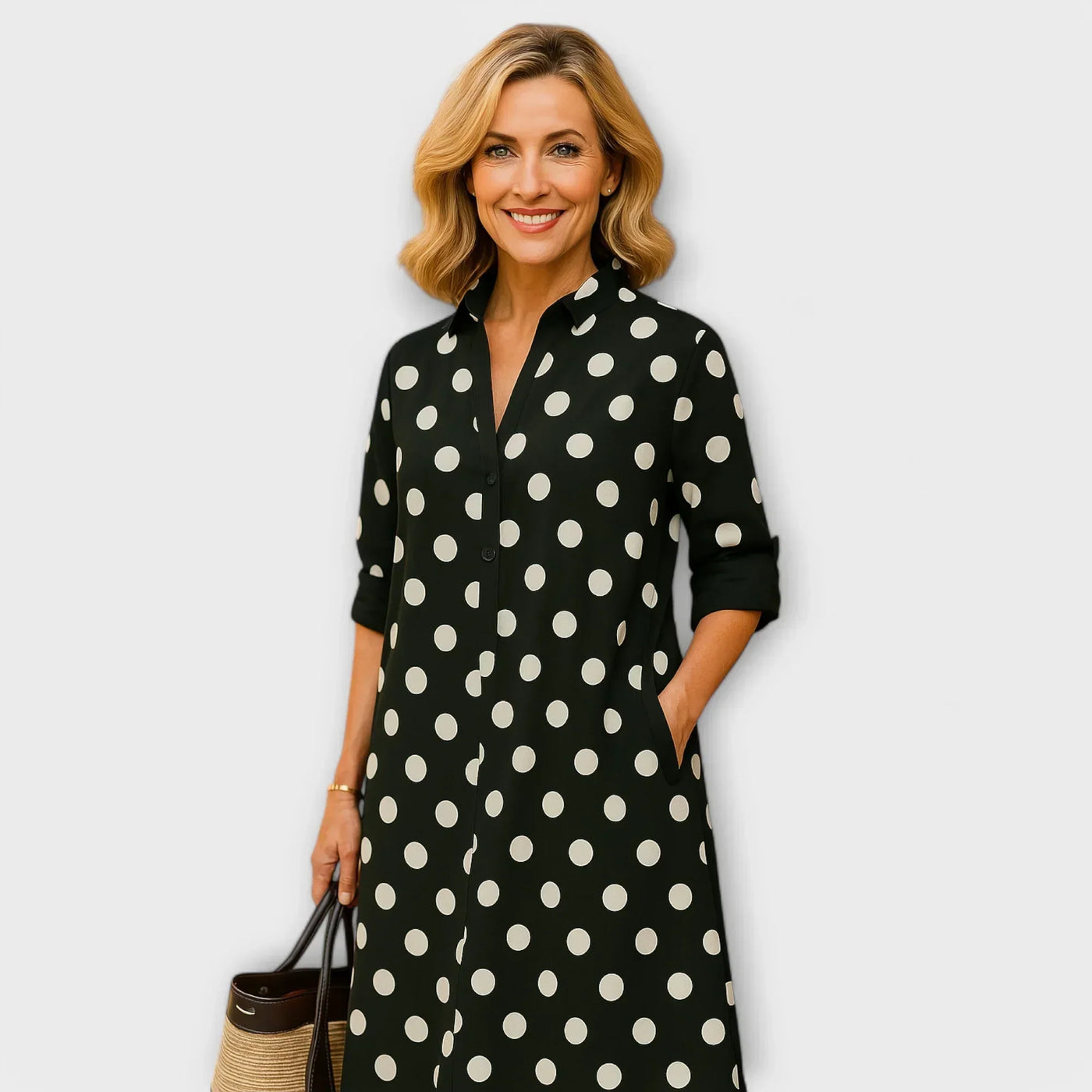 Mira | Shirt Dress with Collar