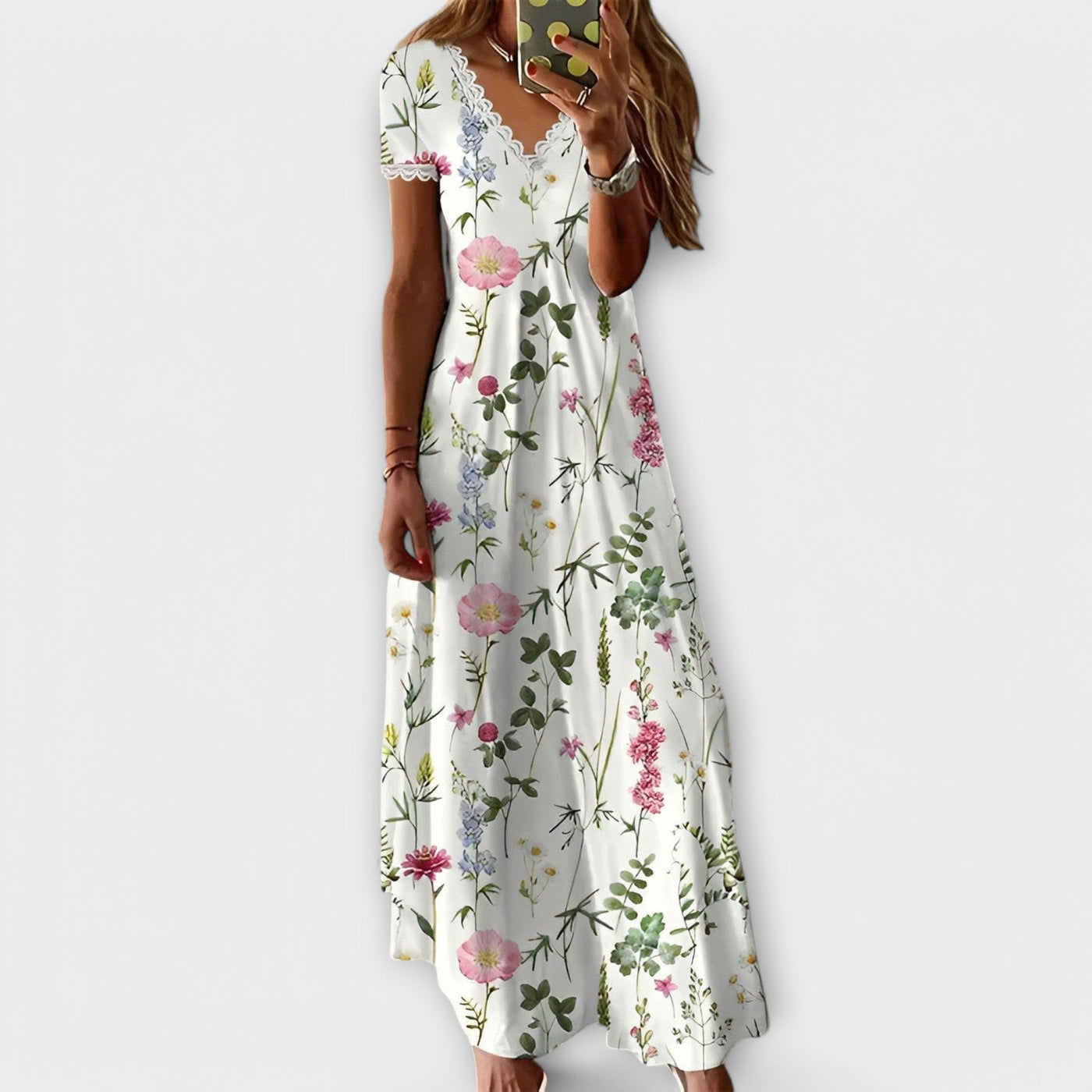 Alma | Flower Dress