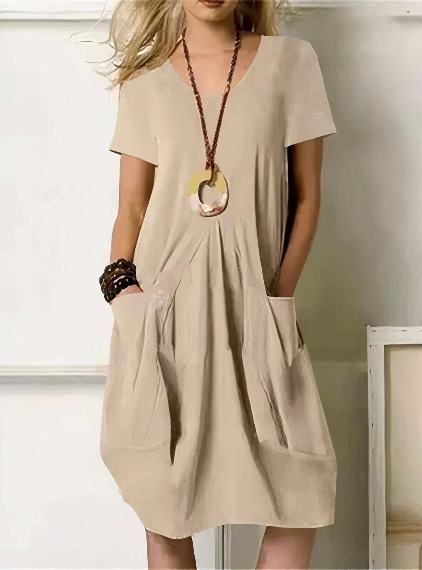 Quinty | Easy Casual Flow Dress