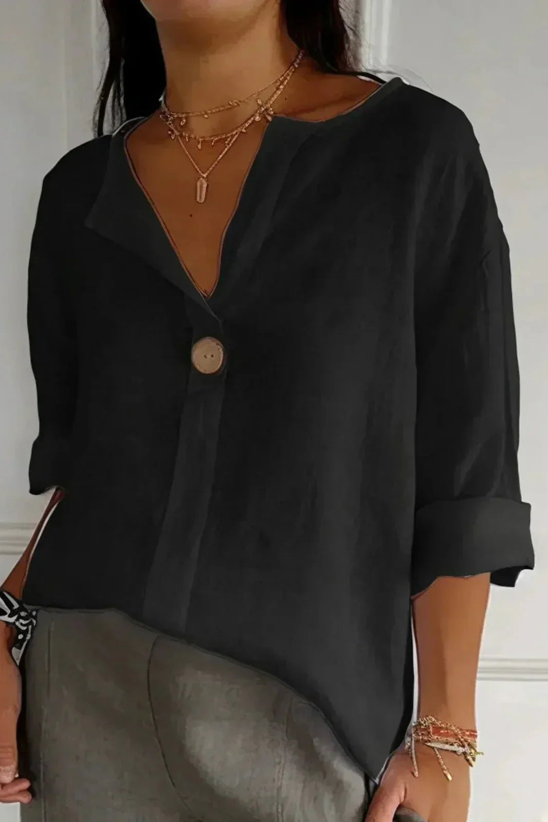 Morgan & Stella Vermont™ | Relaxed Linen Top
