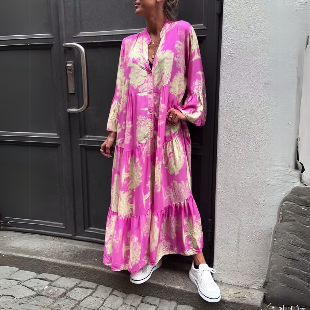 Janice | Stylish Floral Maxi