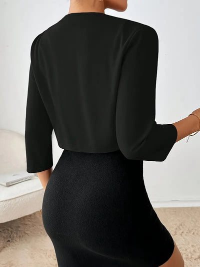 Madison™ | Stylish Pleated Collar Blazer