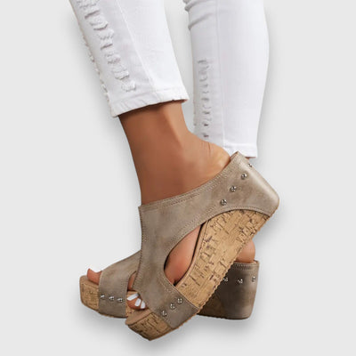 Vicky | Wedge Sandals