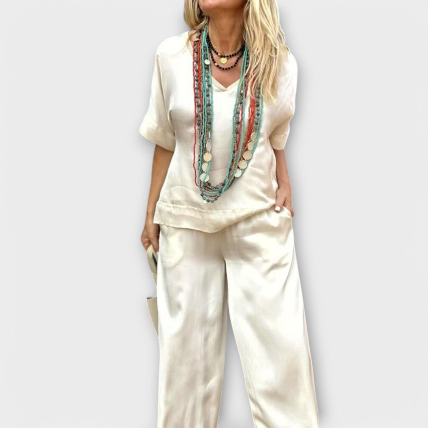 Didi | Blouse and Pants Hazel Elysian Elegance