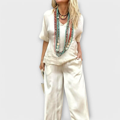 Didi | Blouse and Pants Hazel Elysian Elegance