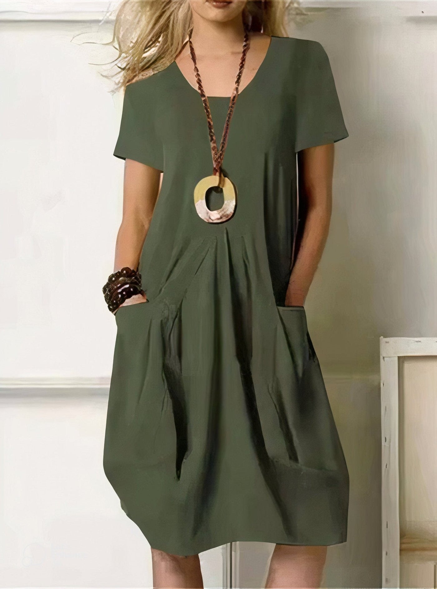 Quinty | Easy Casual Flow Dress