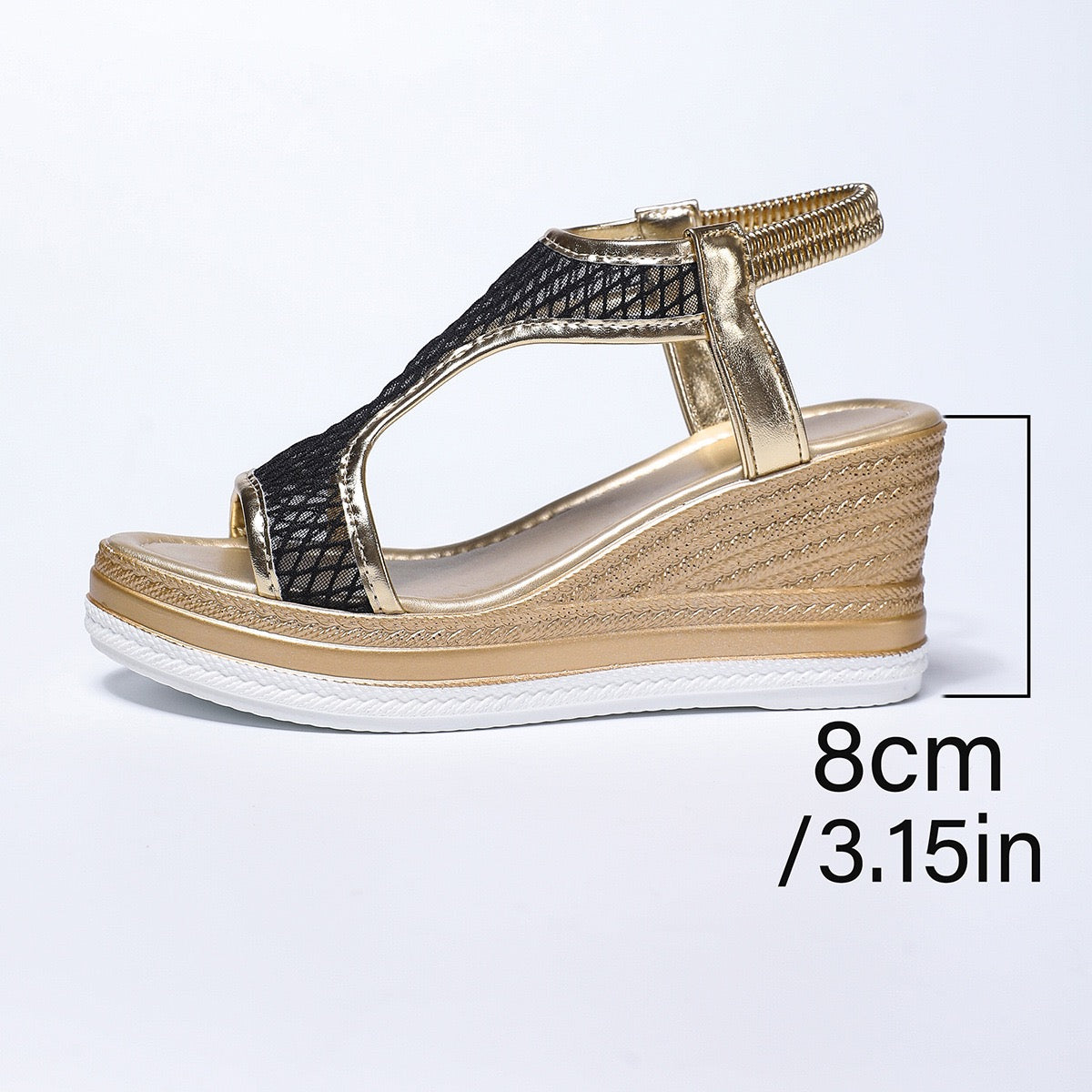 Sarah | Orthopedic slip-on wedge heels