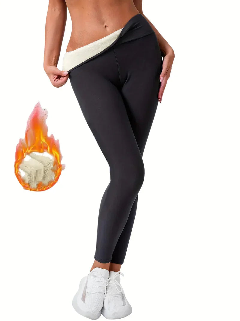 Clara | High Waist Fleece Lined Leggings