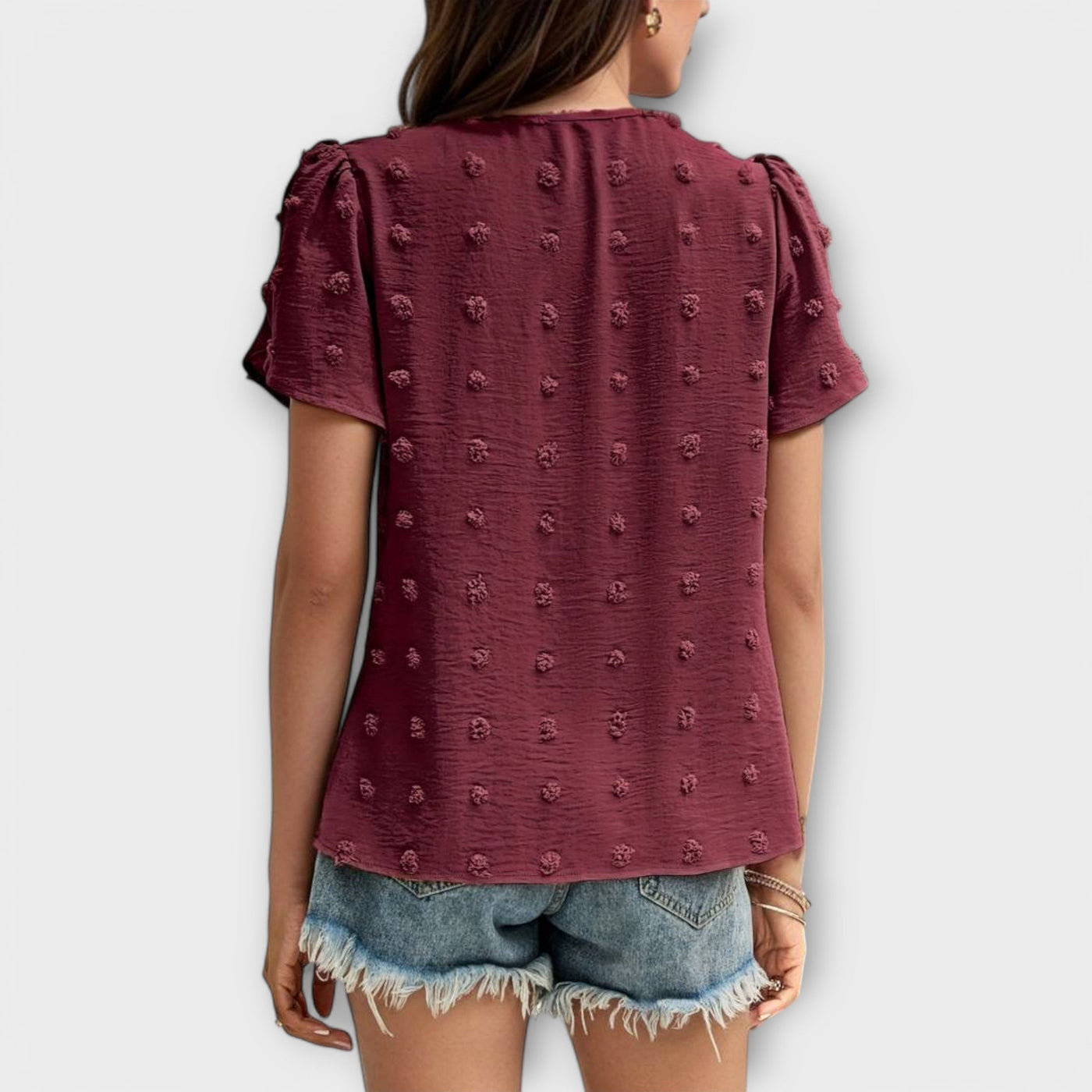 Charlotte | The Perfect Swiss-Dot Blouse