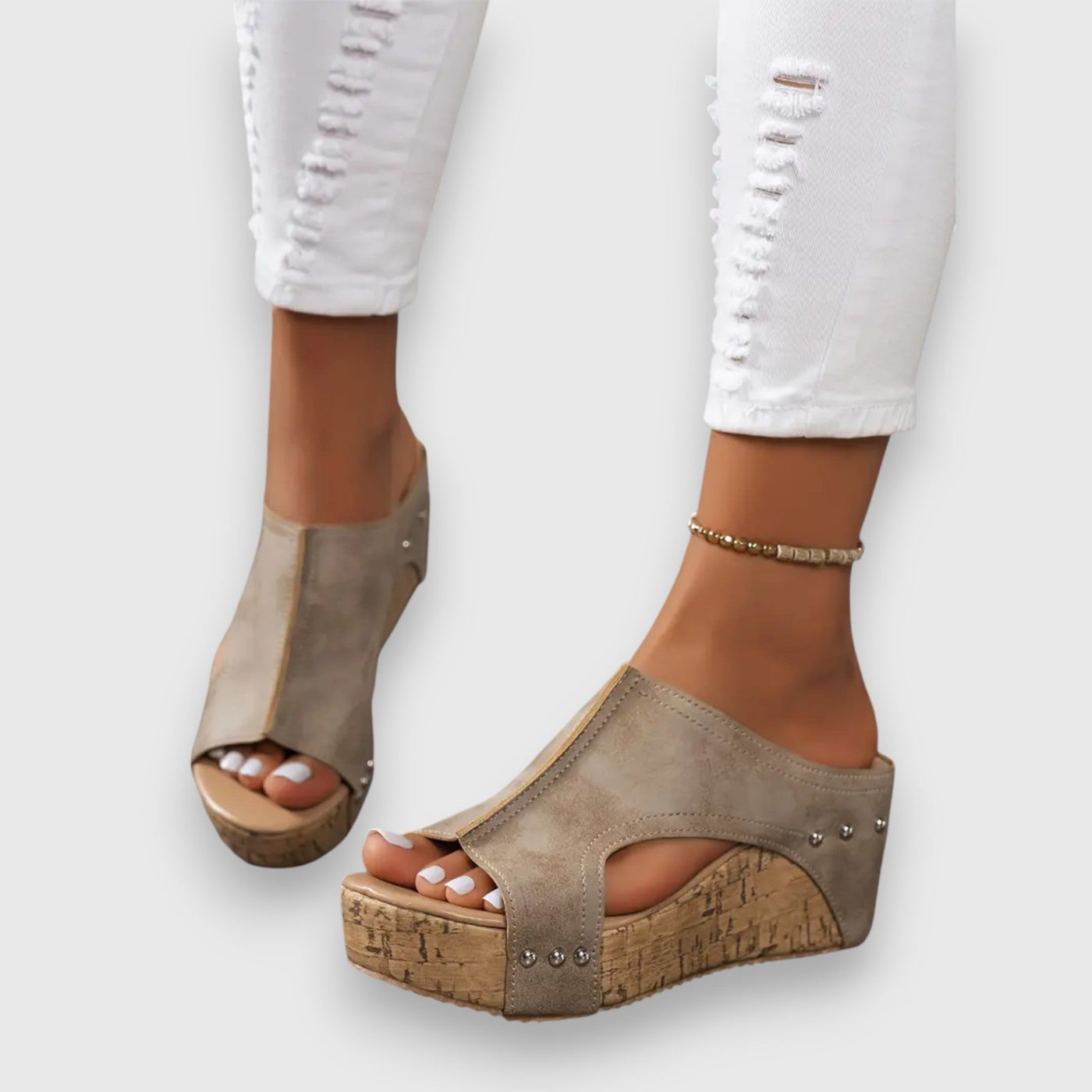 Vicky | Wedge Sandals