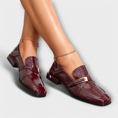 Rianna | Burgundy Loafer