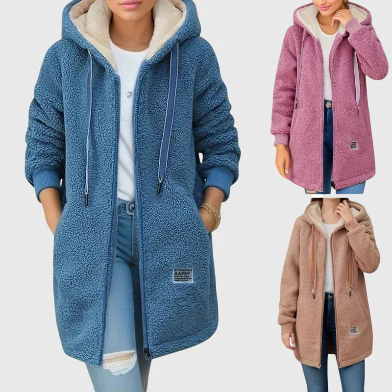 Ingrid | Stylish fleece jacket