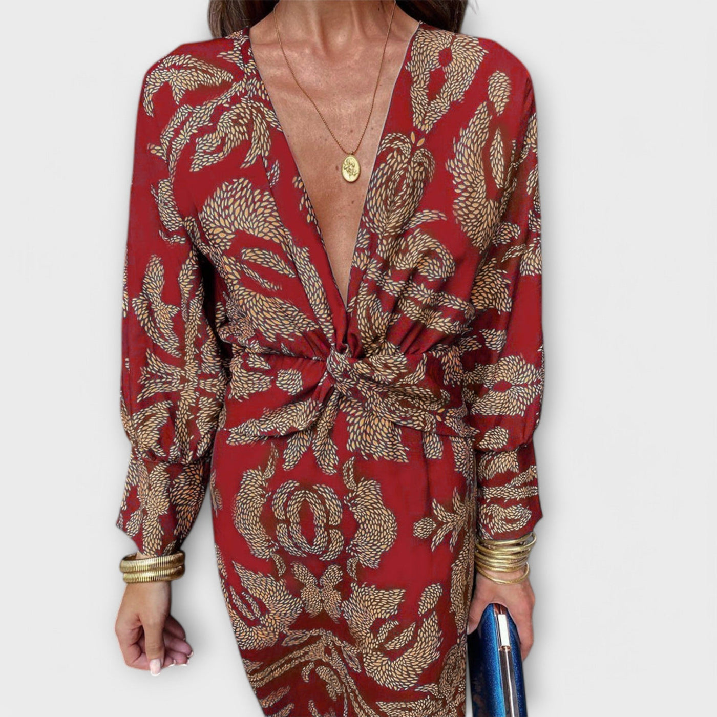Oriana | Elegant dress with long sleeves