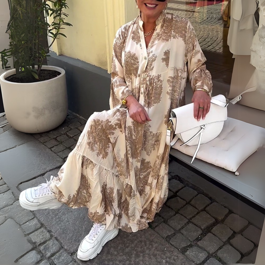 Janice | Stylish Floral Maxi
