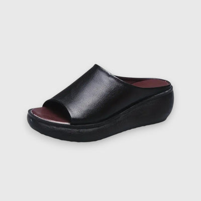 Amelie | Soft Faux-Leather Sandal