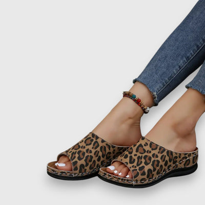 Tina | Leopard Sandals