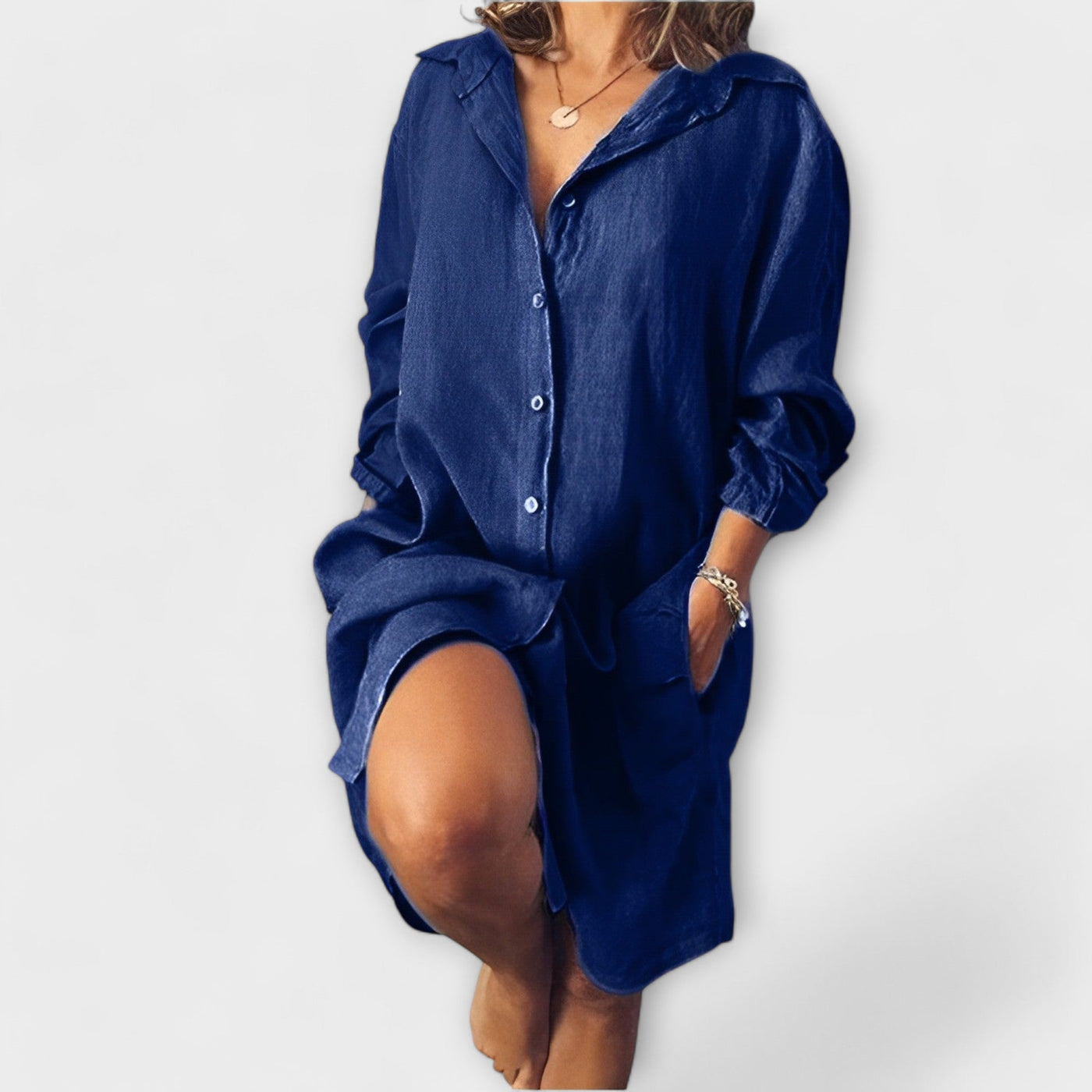 Dianne | Casual linen blouse