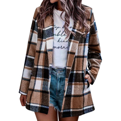 Avery™ | Vintage Plaid Blazer
