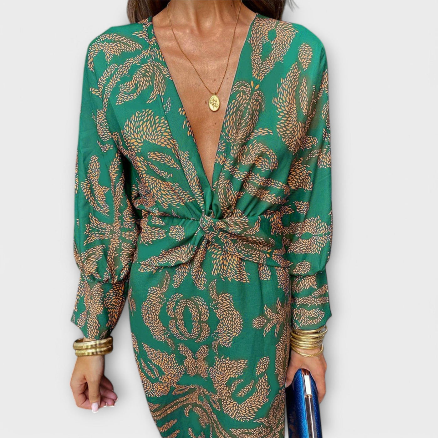 Oriana | Elegant dress with long sleeves