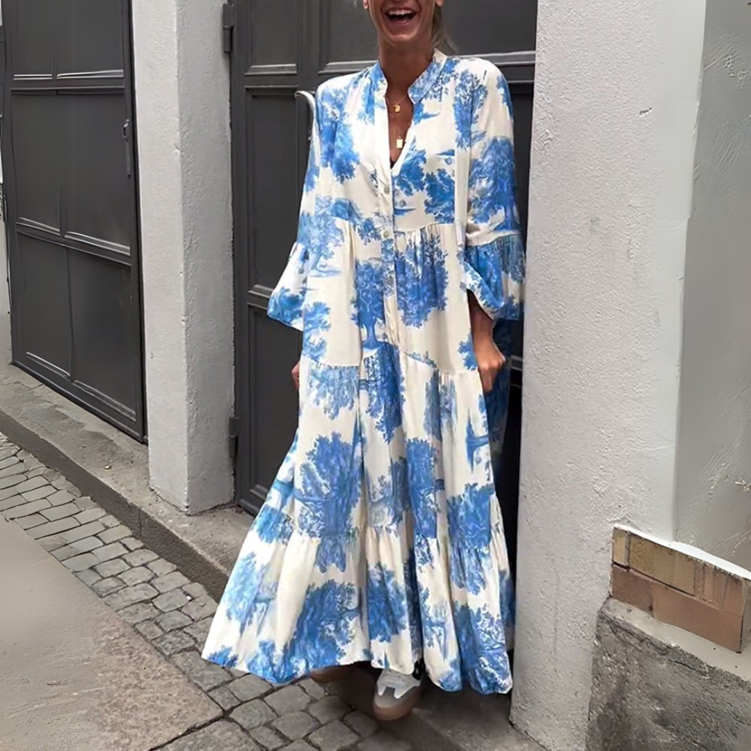 Janice | Stylish Floral Maxi