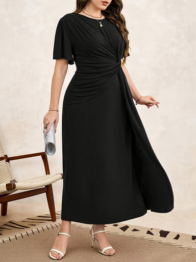 Patrice | Plus Size Elegant A-Line Midi Dress